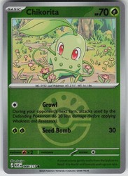 Chikorita (Friend Ball) 008/217 Ascended Heroes Reverse Holo
