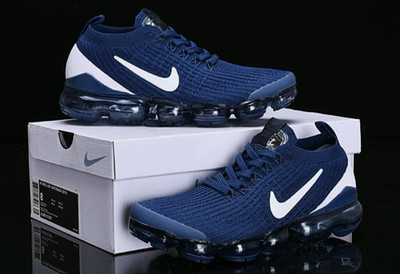 Brand New Nike Air VaporMax Flyknit 3 Blue Men's Non-Slip - Sneakers
