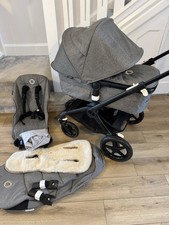 Bugaboo Fox 3 Grey Melange Full Set With Accessories