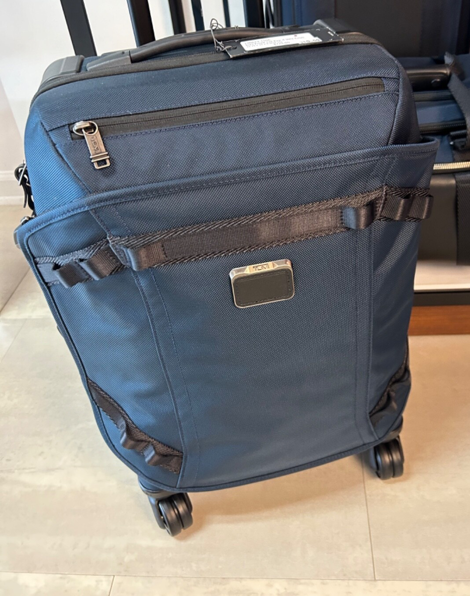 ‼️お盆セール‼️【ギャランティあり】TUMI ALPHA BRAVO NEW Tumi ALPHA BRAVO CONTINENTAL Front Lid 4 Wheel Carry-On - BLUE