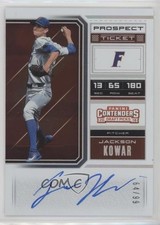 2018 Panini Contenders Draft Picks Prospect Ticket 64/99 Jackson Kowar Auto 0sm9