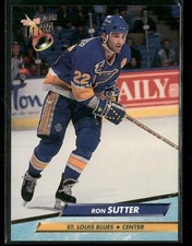 🏒 1992-93 Fleer Ultra - Ron Sutter Blues #190