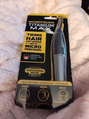 micro touch titanium max personal trimmer