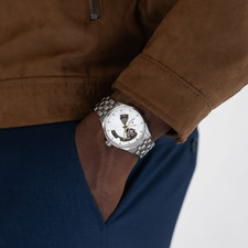 *BRAND NEW* Hamilton Jazzmaster Open Heart Silver Dial Men's Watch H32675151 5