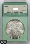 1889 Morgan Silver Dollar Coin Solid Gem BU++