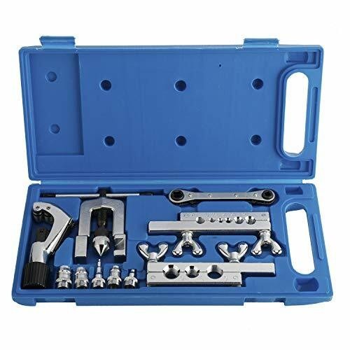 Single Flaring Tool & Swaging Tool Kit for HVAC, Tubing, Copper Pipe Flaring - Picture 7 of 7