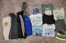 Lot of Boys Clothes Size Small 6/7 13 Pieces North Face Adidas Old Navy