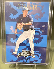 Panini Crusade Jack Leiter #53 Blue Rookie 2024 Texas Rangers /199 MLB Baseball