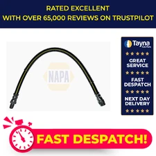 Brake Hose fits PEUGEOT 307 3B, 3E, 3H 2.0 Front 01 to 09 Hydraulic NAPA Quality