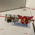 Vintage Power Rangers ZEO Megazord Helmet 1996 Deluxe Red Wing Yellow Lot PART