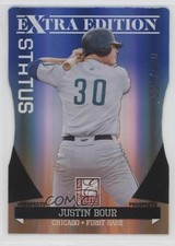 2011 Donruss Elite Extra Edition Prospects Blue Status Die-Cut Justin Bour 0af