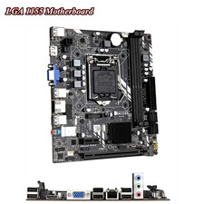 LGA1155 Motherboard For Intel Core i3 i5 i7 Series DDR3 Solt mATX SATA2.0 USB2.0