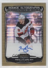 2022-23 O-Pee-Chee Platinum Rookie Seismic Gold /25 Reilly Walsh #R-RW Auto 12a0