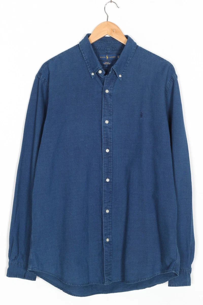 Chemise Old Navy Homme – Rose, Slim, Manches Longues, Coton Stretch, Taille XL