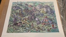 David Welker Far Flung  20x16 Art Print 2026 Signed le150 limited edition