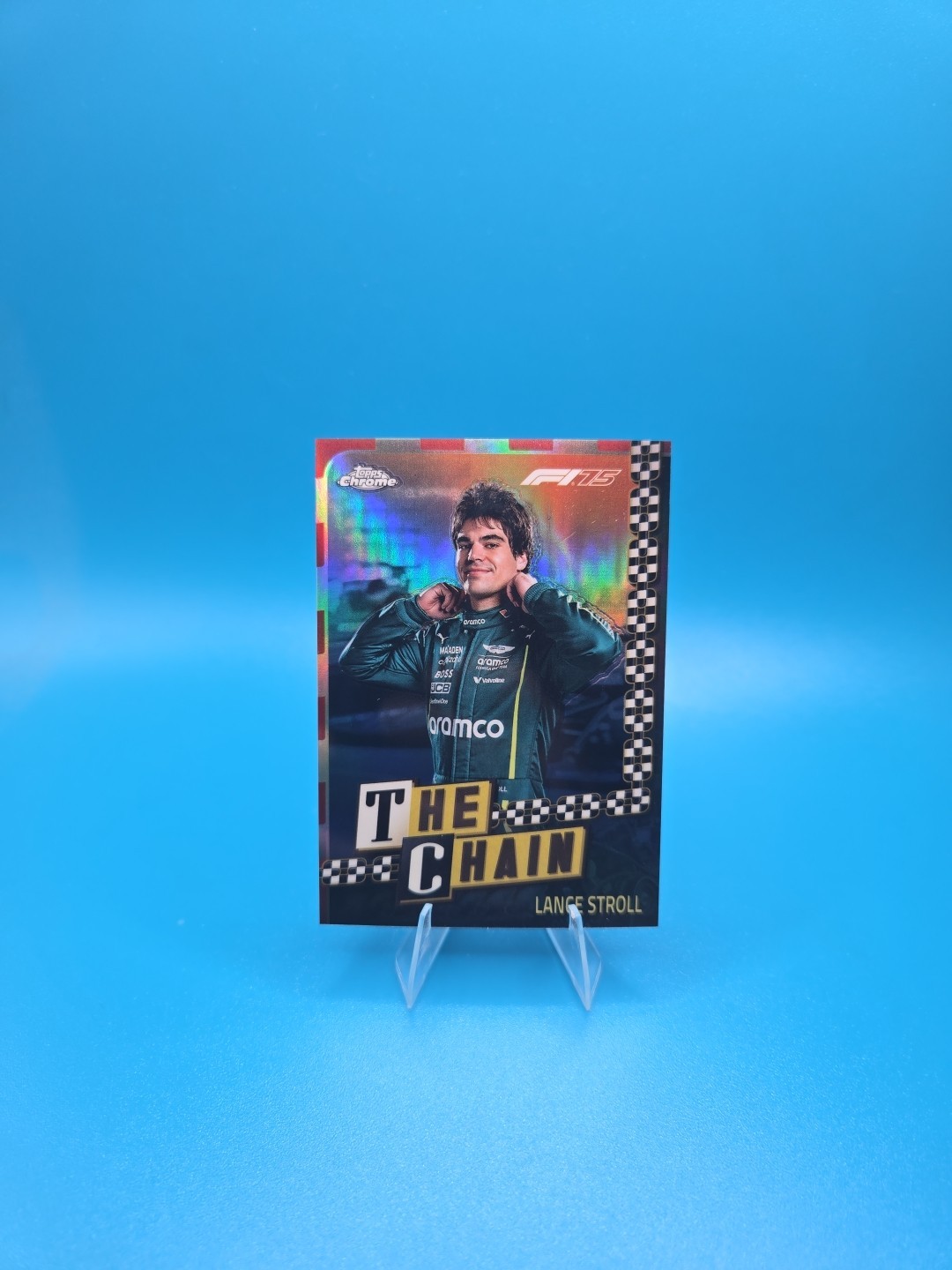 2025 Topps Chrome Formula 1 Lance Stroll The Chain SSP CH-5 Aston Martin F1