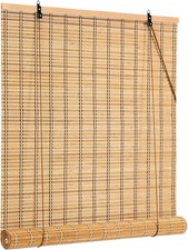 36x72 Inch Bamboo Blinds Interior Windows UV Protection Roman Bamboo Curtains