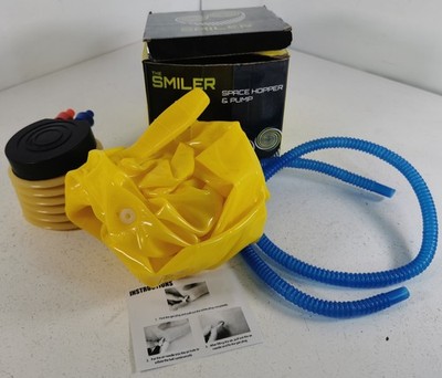 The Smiler Alton Towers Space Hopper mit Pumpe gelb Freizeitpark Fanartikel
