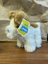 Vintage NWT 1981 Dakin Nature Babies Tudor Terrier 31-2950 Plush Dog Animal