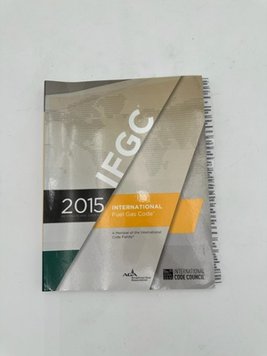 #ad 2015 International Fuel Gas Code International Code Council Paperback IFGC $79.99