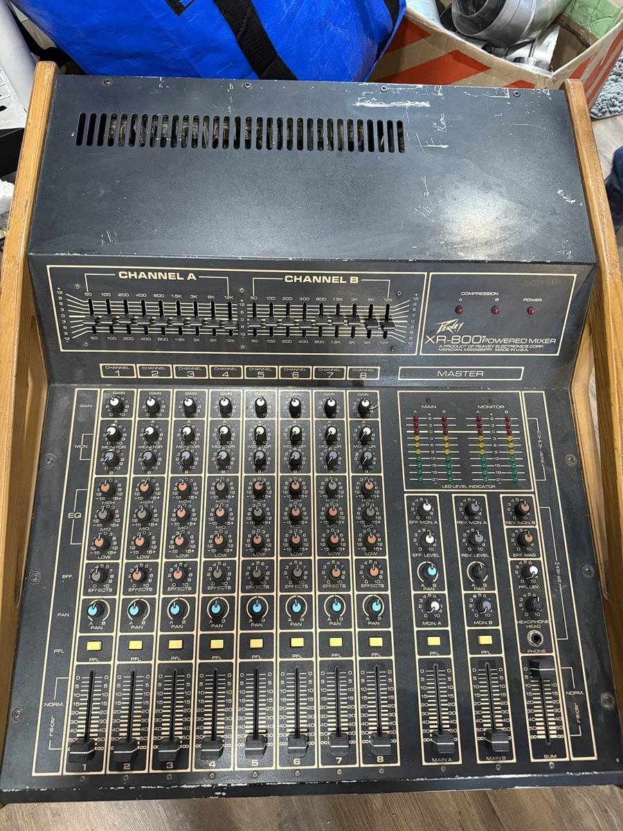 Peavey XR-800 Mixing Console (Vintage) | eBay