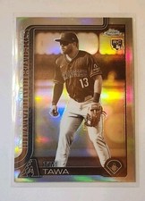 Tim Tawa Rookie Sepia Refractor 2025 Topps Chrome Update Baseball