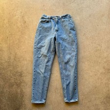 Vintage Lee Mom Jeans High Waisted 90s Light Wash Women's Size 10