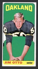 1965 Topps JIM OTTO Oakland Raiders #145 EX/MT Condition (3)