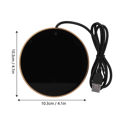 Gold Kaffeetasse Wärmer 55 ° C Konstante Temperatur Platz Sparen Smart USB CU