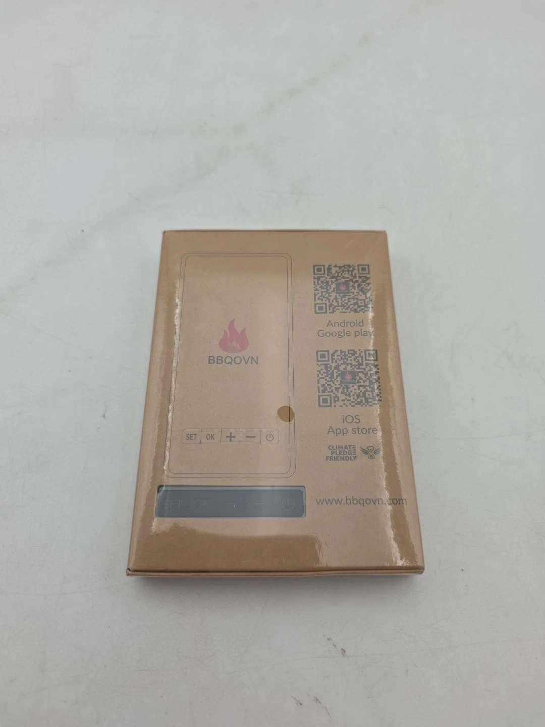 BBQOVN Smart Wireless Meat Thermometer Digital, 2S Fast Read Bluetooth 72 Hours