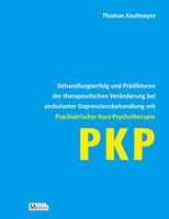 Behandlungserfolg Und PräDiktoren Der Therapeutischen VeräNderung Bei...