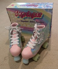 Sketchers Twinkle Toes: Shuffle 4 Wheeler - Unicorn Soaring Size 4 Roller Skates