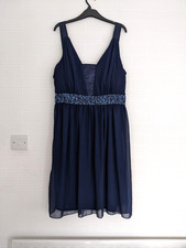 New Look Inspire Navy Dress Size 22 Party Cocktail Occasion