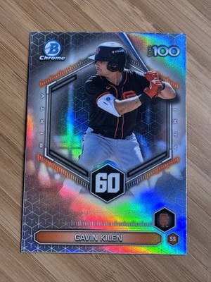 Gavin Kilen 2026 Bowman - Bowman Scouts Top 100 San Francisco Giants #BTP-60
