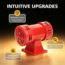 Siren Industrial Air Siren Air Raid Horn Motor Driven Siren 140db 400w Siren Industrial Air Siren Air Raid Horn Motor Driven Siren 140db 400w