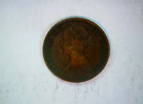 1861 Ceylon 1/2 Cent — photo from the most recent tracked eBay sale
