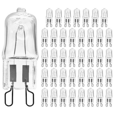 Modee G9 Halogen Backofenlampe 25W 260lm Warmweiß 230V 300° Dimmbar 40 Stück