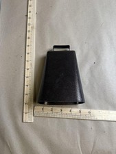 Black Metal Cowbell Handheld Percussion Instrument Drum Set Accessory Rhythm