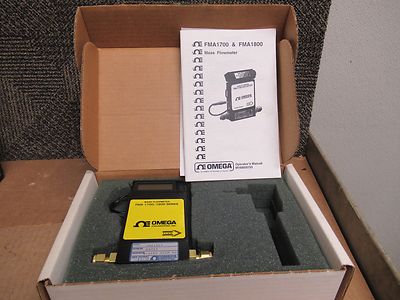 OMEGA MASS FLOWMETER FMA1814 0-1000 SCCM 0-5V VOLT NEW IN BOX