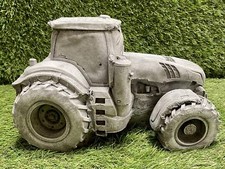 Concrete Tractor Garden Ornament Frost Treated Farm Farmer Decoration Gift