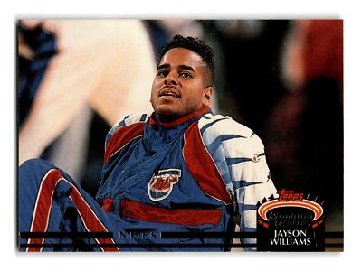 Jayson Williams 1992-93 Stadium Club #390 New Jersey Nets NM-MINT