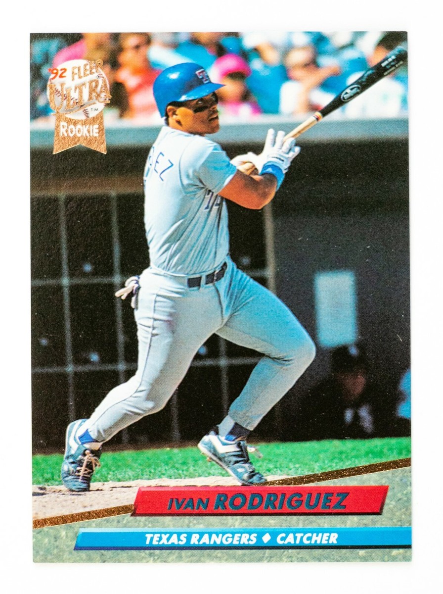 Ivan Rodriguez #139 (1992 Fleer Ultra) Rookie Baseball Card Ivan Rodriguez #139 (1992 Fleer Ultra) Rookie Baseball Card