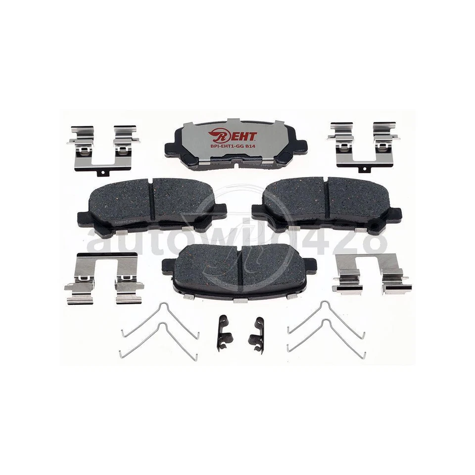 Juego de pastillas de freno delanteras traseras para Honda Odyssey 2011 2012 2013 2014 2015 2016 2017 Foto 3 de 4