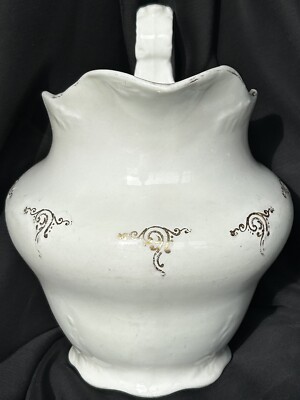 Vintage 1930s-40s Edwin M. Knowles Semi Vitreous Small Pitcher