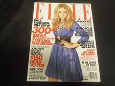2008 JULY ELLE MAGAZINE - MARY-KATE OLSEN FRONT FASHION COVER - O 6873