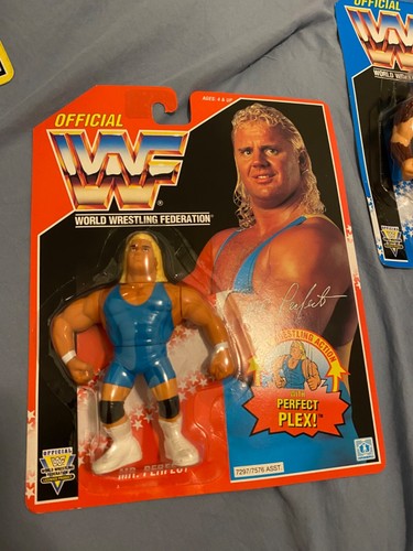 WWF HASBRO MOC FIGURE SERIES 8 1994 - MR PERFECT (...