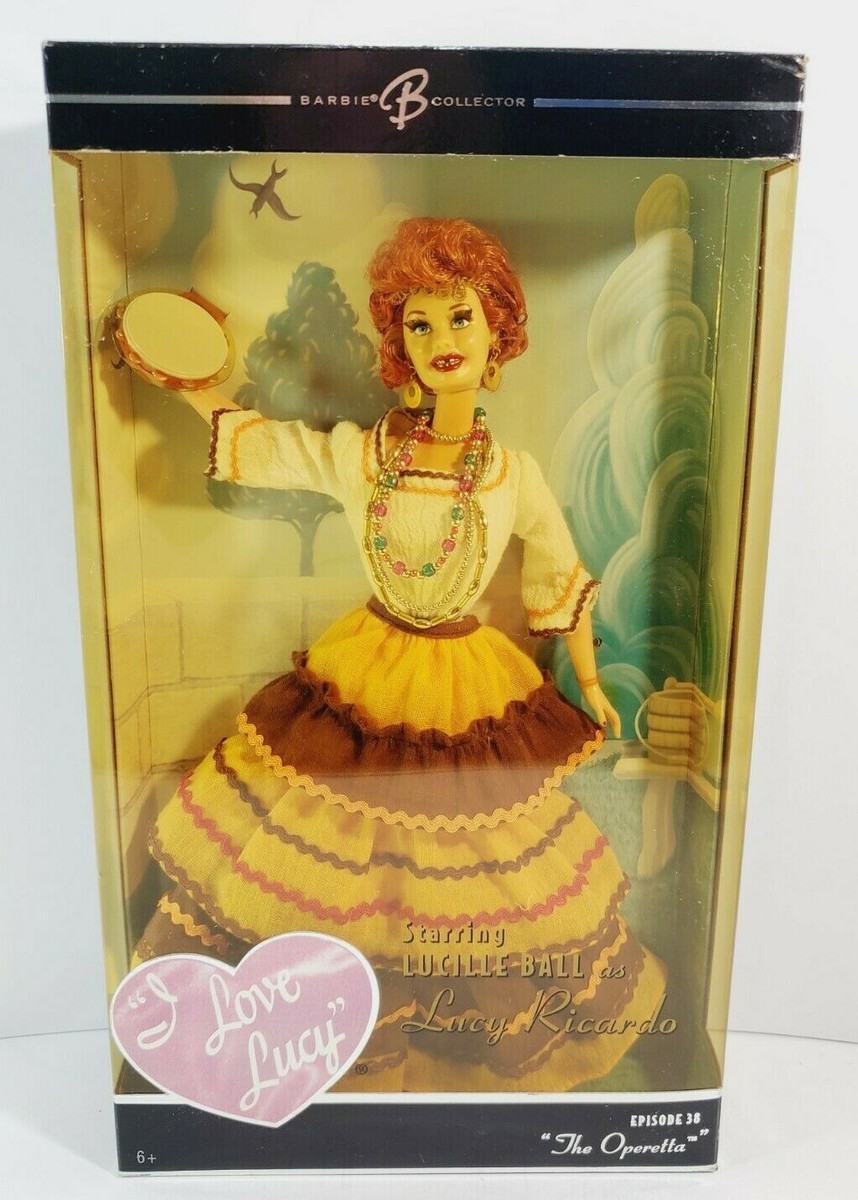 NEW 2005 I Love Lucy BARBIE DOLL Lucy's as the Operetta Episode 38