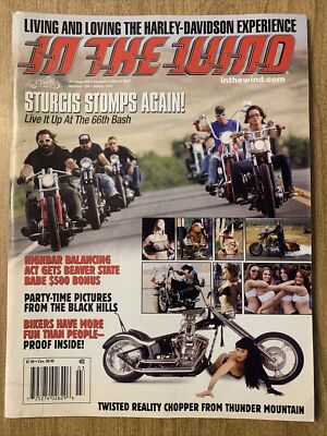 Easyriders In The Wind Vintage Motorcycle Magazine March 2007 STURGIS
