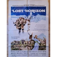 Lost Horizon (1973) Original Movie Poster 27x41 Folded Peter Finch