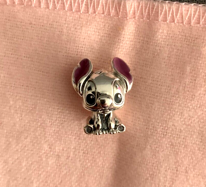 Authentic Pandora Disney Lilo & Stitch Stitch Charm 798637C01 NEW
